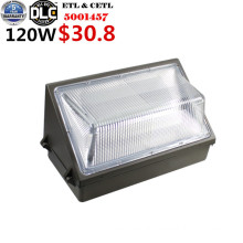 Hot-selling ETL DLC wall light,outdoor wall mount led light led wall pack 60w 80w 100w 120w